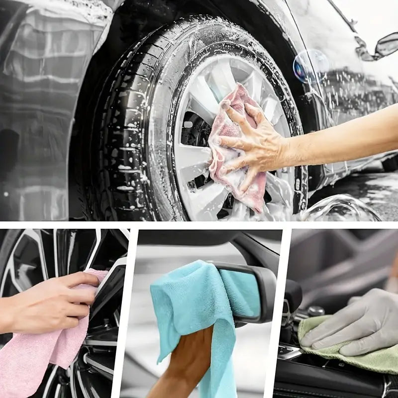 Microfiber Cleaning Cloth (25 Sheets)